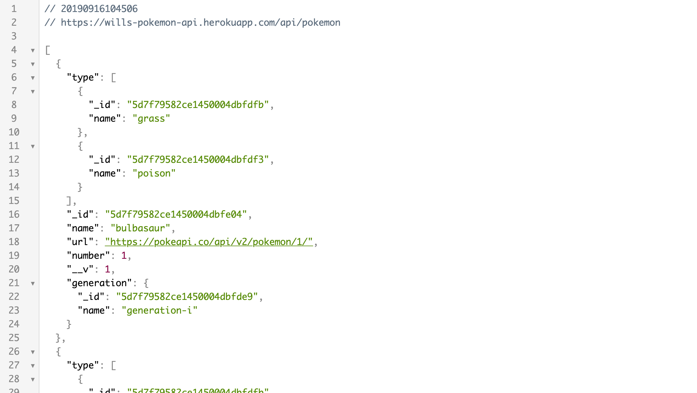Pokemon API
